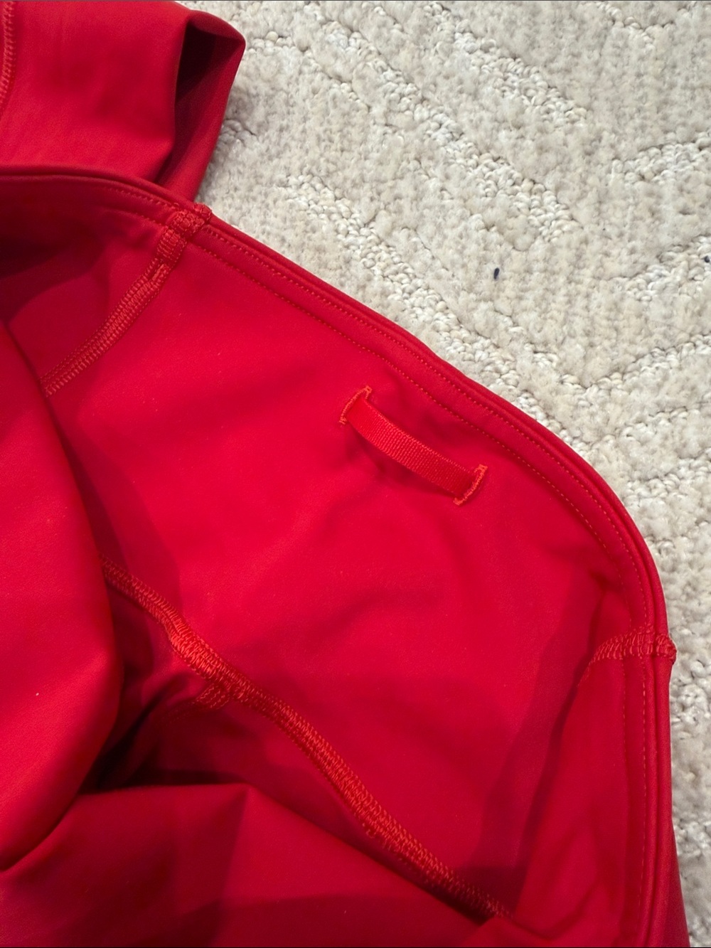 lululemon athletica Bright Red Athletic Leggings - Picture 5 of 6